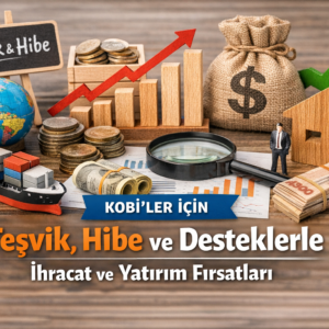 Teşvik, Hibe ve Desteklerle KOBİ’ler İçin İhracat, Yatırım ve Büyüme Fırsatları